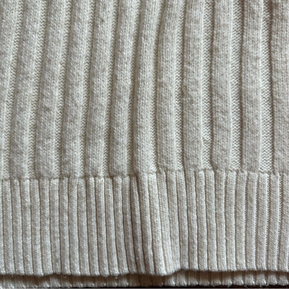 Oversized Cream Sweater Dress - Picture 7 of 8